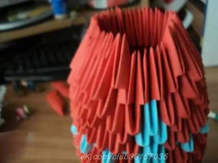 «Дедушка Мороз» оригами