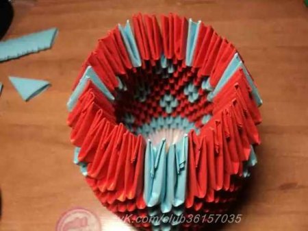 «Дедушка Мороз» оригами