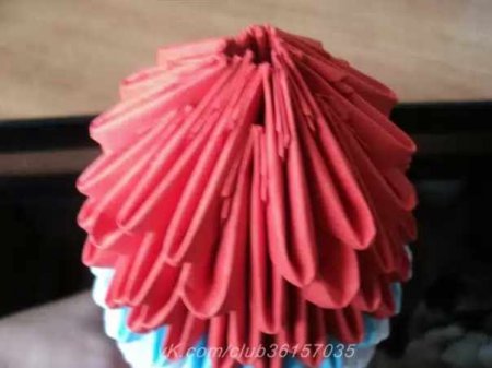 «Дедушка Мороз» оригами