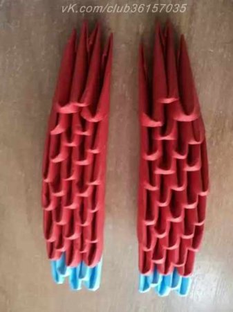 «Дедушка Мороз» оригами