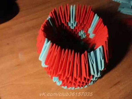 «Дедушка Мороз» оригами