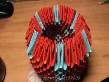 «Дедушка Мороз» оригами