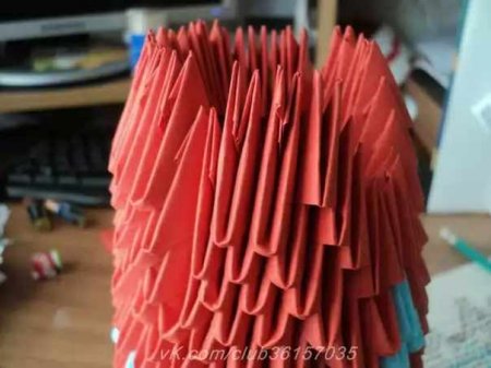 «Дедушка Мороз» оригами