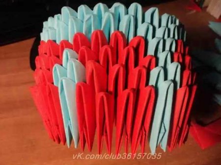 «Дедушка Мороз» оригами