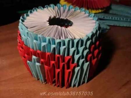 «Дедушка Мороз» оригами