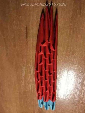 «Дедушка Мороз» оригами