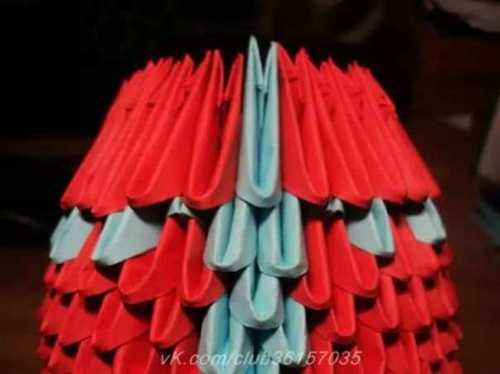 «Дедушка Мороз» оригами