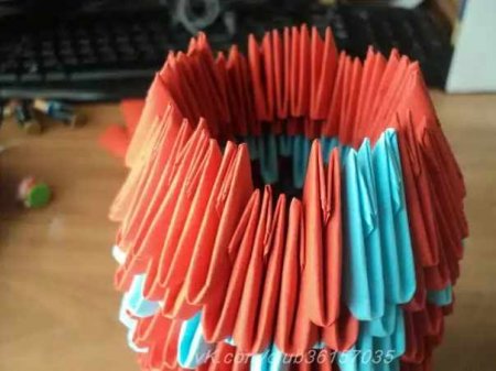 «Дедушка Мороз» оригами