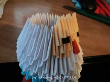 «Дедушка Мороз» оригами