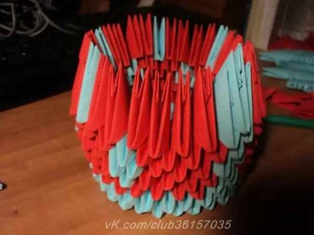 «Дедушка Мороз» оригами