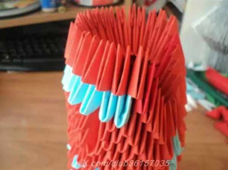 «Дедушка Мороз» оригами