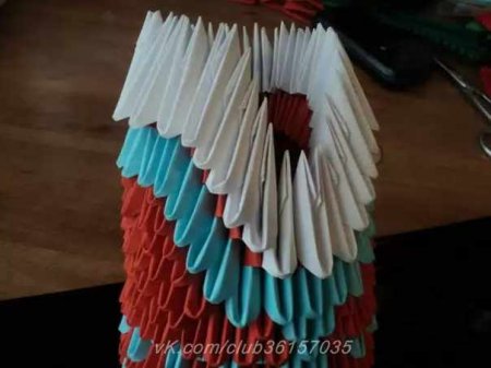 «Дедушка Мороз» оригами