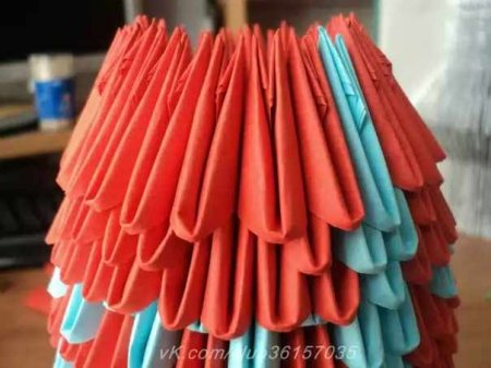 «Дедушка Мороз» оригами