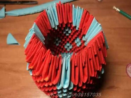 «Дедушка Мороз» оригами