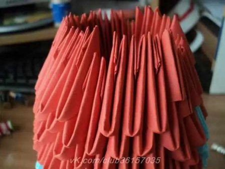 «Дедушка Мороз» оригами