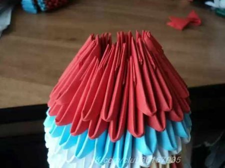 «Дедушка Мороз» оригами