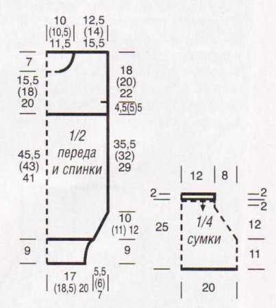 Туника и сумка