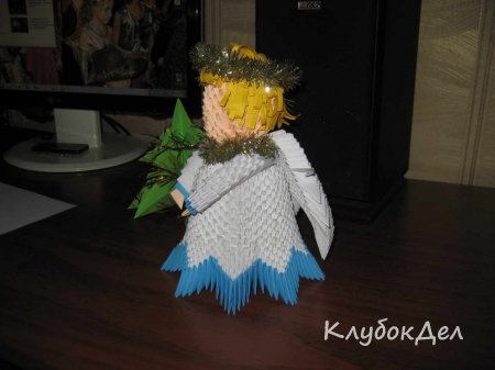 Модульное оригами «Рождественский Ангел»