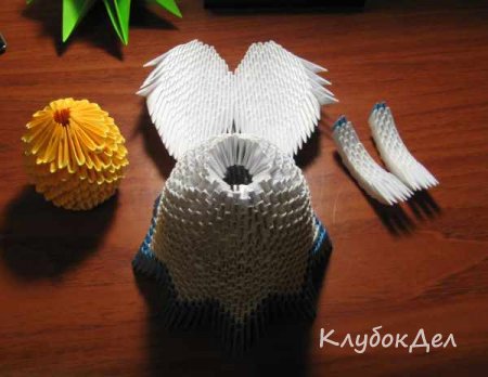 Модульное оригами «Рождественский Ангел»