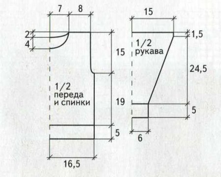 Пуловер с собачкой для мальчика