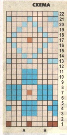 Детская безрукавка с геометрическим узором