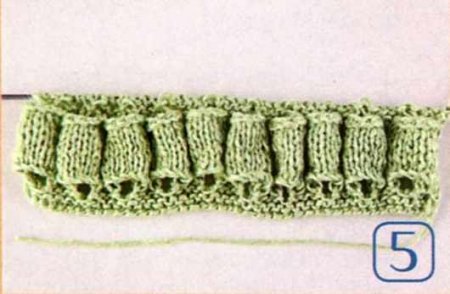 Мастер-класс «Кайма с трубочками»