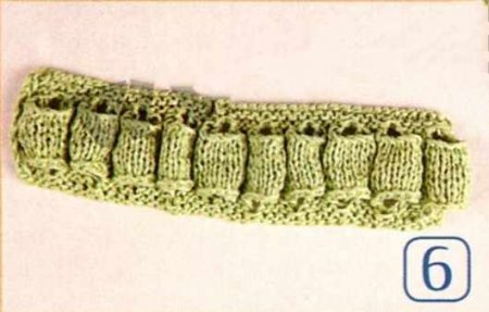 Мастер-класс «Кайма с трубочками»