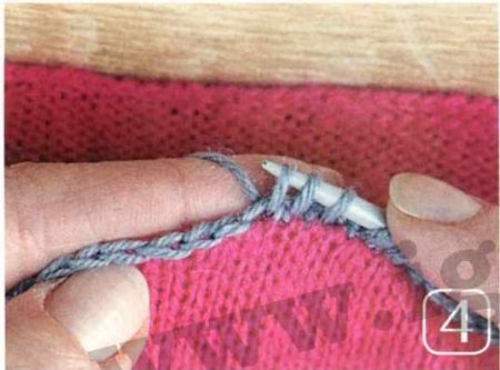 Мастер-класс «Планка на основе тамбурного шва»