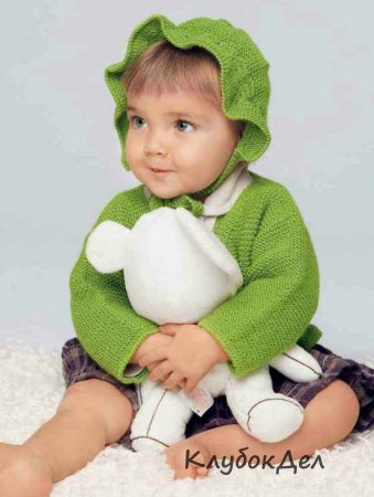 Короткий жакет и шапочка