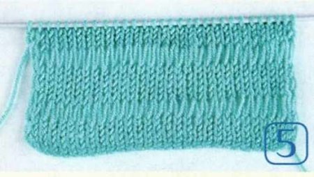 Мастер-класс «Узоры из вытянутых петель»