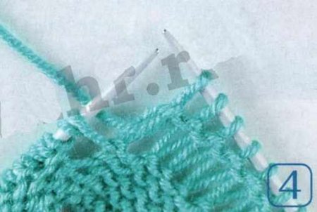 Мастер-класс «Узоры из вытянутых петель»