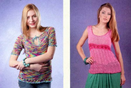 Мастер-класс «Вытянутые петли протяжкой»