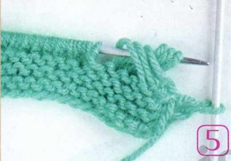 Мастер-класс «Вытянутые петли протяжкой»