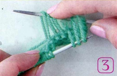 Мастер-класс «Вытянутые петли протяжкой»