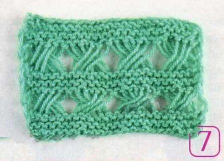 Мастер-класс «Вытянутые петли протяжкой»