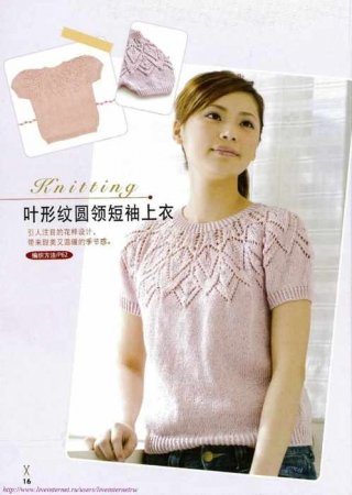 Солнечное платье спицами - автор Алла Жегулова