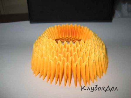 Модульное оригами «Пасхальный кулич»