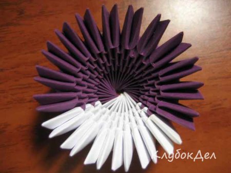 Модульное оригами «Сова малышка»