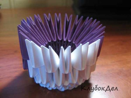 Модульное оригами «Сова малышка»