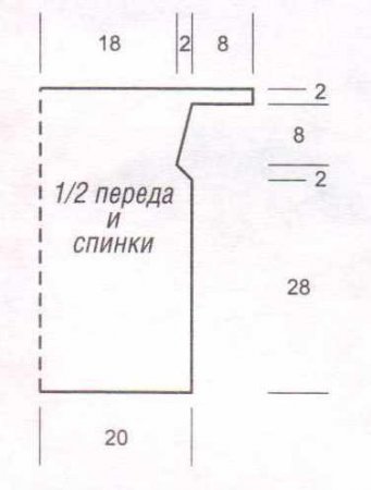 Топ с бахромой