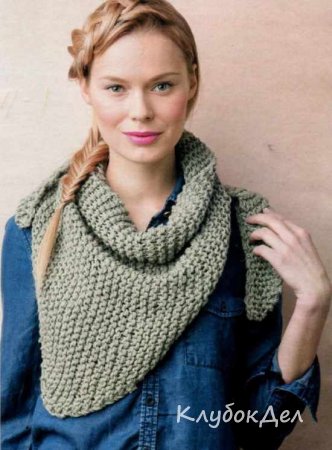 Бактус спицами