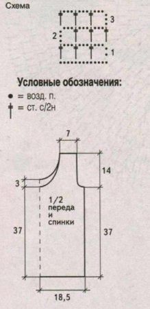 Белый ажурный топ