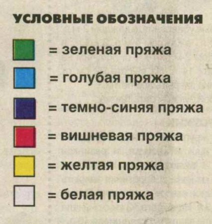 Детский пуловер с жаккардовым узором