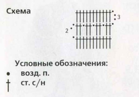 Серый ремень крючком