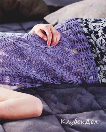 Воздушный топ крючком