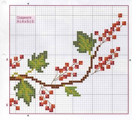 Сервировочные салфетки вышитые крестиком