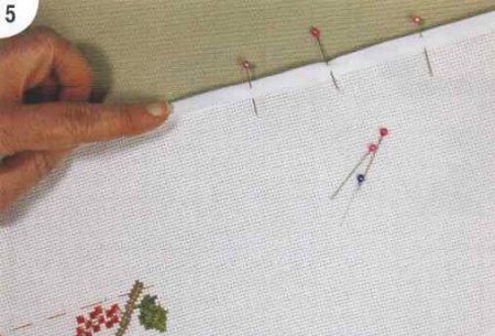 Сервировочные салфетки вышитые крестиком