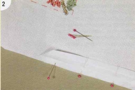 Сервировочные салфетки вышитые крестиком