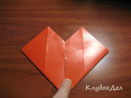 How to make a origami heart