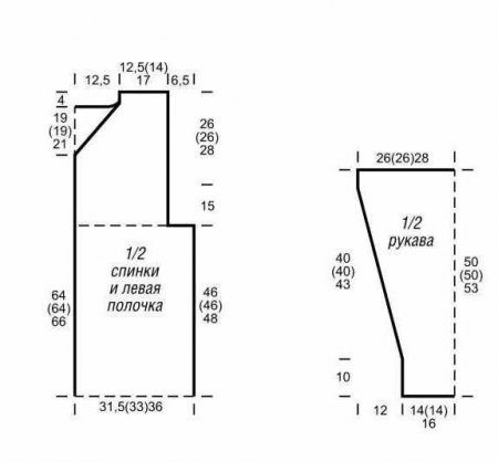 Синий жакет с короткими рукавами